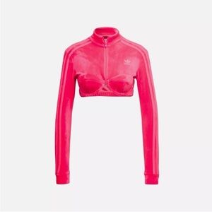NWT Adidas Jeremy Scott Pink Track Top